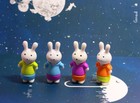 1x Rubber Pencil Eraser Office School Supply Stationery Kid Gift Cartoon Animal