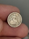 1871 Seated Liberty Half Dime