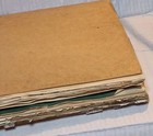Ww2 Army Soldier Scrapbook Pictures Writings Postcard Book All In Vintage Scrapb