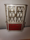 Vintage Ideal Petite Princess Dollhouse Vinyl Fold-out Case Mcm Furniture Toys