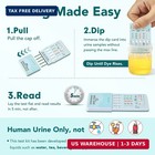 Easy home 5 Panel Drug Test Kit  10 Pack  - Thc marijuana  Cocaine  Opi  Amp  Bz