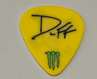 Velvet Revolver Duff Mckagan Guitar Pick Concert Monster Energy Tour Plectrum