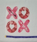 Xoxo Valentine Iron-on Transfer Hearts Love T-shirt Tote Pillow Hugs And Kisses