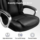Comhoma Ergonomic Office Chair Home Office Desk Chairs Comfy Back Support Pu
