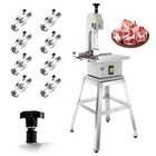 1500 1000w Electric Meat Bone Saw W 8 Blades Commercial Bandsaw Machine Chicken