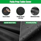 Outdoor Prep Table Cover  24 Inch Waterproof Stainless Steel Prep Cart Table 