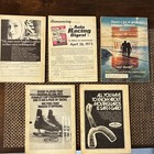 1973 Original Vintage Football hockey baseball Digest Mag Lot Butkus Orioles