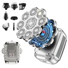 5in1 9d Electric Shaver Beard Trimmer Bald Head Razor Wet dry Men Grooming Kits