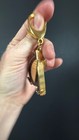 Louis Vuitton Black Enamel Gold Rooster Bag Charm