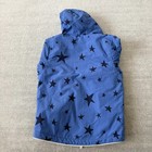 Hanna Andersson Kids Full Zip Jacket Fleece Lined Cozy Outdoor Blue Stars Kids 5