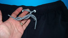 New - Speedo Swim Trunks  Loose Fit With Pockets  Solid Black  Size Large