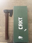 Crkt Freyr Axe 2746   Deep Beard Design  Carbon Steel Blade  Hickory Wood Handle