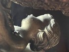 Antique Rare Art Nouveau Bowl  Carried By Two Angels  Marked