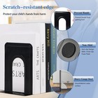 30 Pcs Metal Book Ends For Shelves  Heavy Duty Bookends For Office Home Kitch   