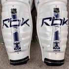 Reebok Rbk 3k Shin Guards Set Pair White Jofa Asd 38cm 15    Ice Hockey Shin Pads