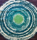 Hans Jurgen Schobel 1970s Danish Jute Tapestry Textile Wall Hanging Op Art 39 In