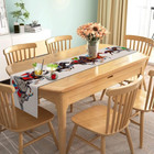 Nepnuser Kentucky Derby Table Runner Horse Race Jockey Decoration Rustic Farmhou