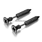 Punk Rock Stainless Steel Whole Screw Spike Ear Studs Earrings Men s Women s