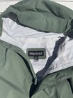 Marmot Men s Medium Green Hooded Rain Jacket Waterproof Hiking Shell Lightweight