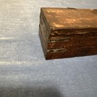 Antique 18th Century Hand Craft Wooden Jewelry Box 