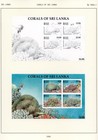 P95 23 1999 Sri Lanka Coral X25 Unique Proofs From Printer Courvoisier