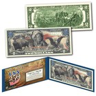 Usa 250th Anniversary  2 Bill     Black Eagle  Indian Chief   American Bison   Gen