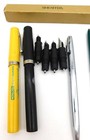 Vintage Sheaffer Calligraphy Pen Set With Nibs   Ballpoint Pens With Box Read