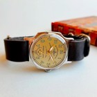 Vintage Pobeda Mechanical Watch Gagarin Space Dial Ussr Rare Collector Watch