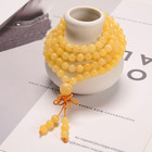 Ad Beads 6mm Natural Healing Gemstones Buddhist 108 Prayer Mala Stretchy 