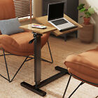Rolling Overbed Table Adjustable Angle And Height Hospital Laptop Table Desk