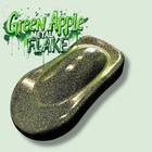 Lime Line Green Apple Metal Flake Ready To Spray Automotive Basecoat - 1 Gallon