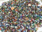 2 Pounds Assorted Color India Handmade Glass Spacer Beads Bulk Lot  qkp-13 