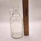 Vintage  white House Vinegar  Glass Bottle  Likely From The Early 1900s 