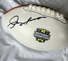 Jim Harbaugh Signed Michigan Wolverines 2023 National Champions Football Psa Coa