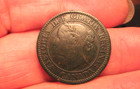 1859 Canadian Large Cent  Free Shipping   049d 