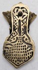 3 1 2  Brass Victorian Style Womans Hand W  Ring Wall Letter Note Picture Holder