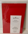 Hallmark Christmas Card Unused Santa   s Clothes Hanging Up Die Cut Layered