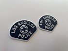 Los Angeles Department Embroidered Shoulder Patch Iron sew On Set Of 2