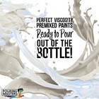 Blue Interference Pearl Special Effects Pouring Paint - 8 Ounce Bottle
