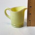 Hardwick Vt Vermont Uranium Custard Souvenir Antique Glass Trinket Creamer
