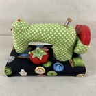Collectible Cushions Dritz Pin Cushion Sewing Machine W tape Measure 