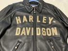 Vintage Harley Davidson 100th Anniversary Leather Jacket  men   s Small 