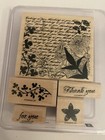 Stampin Up  Fresh Cuts Set Of 5 Rubber Stamps New Rs1