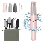 Rechargeable Electric Callus Remover 12in1 Pedicure Kit Adjustable Portable