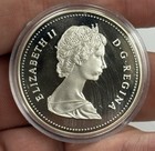 1988 Canada Silver Proof Dollar Coin  Bu Unc  3639