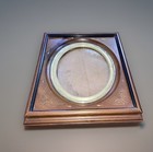 Antique Victorian Eastlake Incised Deep Walnut Picture Frame C1890   s 15   x13   x2   