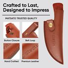Matsato   Premium Leather Sheath For Original Japanese Chef Knife  Knife Holder