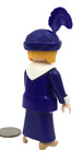 Playmobil Victorian Woman Long Blue Dress   Hat Collar   Cuffs Vintage Figure R2