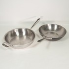 All-clad Ltd Anodized Aluminum Stainless Steel 12  Wok   13  Deep Fry Pan Wok 