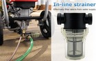1 2  Female Npt In-line Strainer With 40 Mesh Stainless Steel Filter Screen  1 2